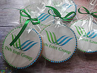 Пряники с логотипом TNN Estet Group, корпоративные пряники, корпоративные заказы