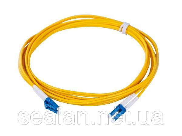 Патчкорд оптичний LC/UPC- LC/UPC 3мм duplex 2м G657A ValCord