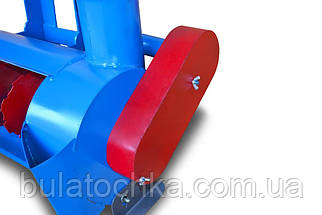 Снігоприбирач (0,6 м) для мотоблока з ремінним приводом (ліворуч), фото 5