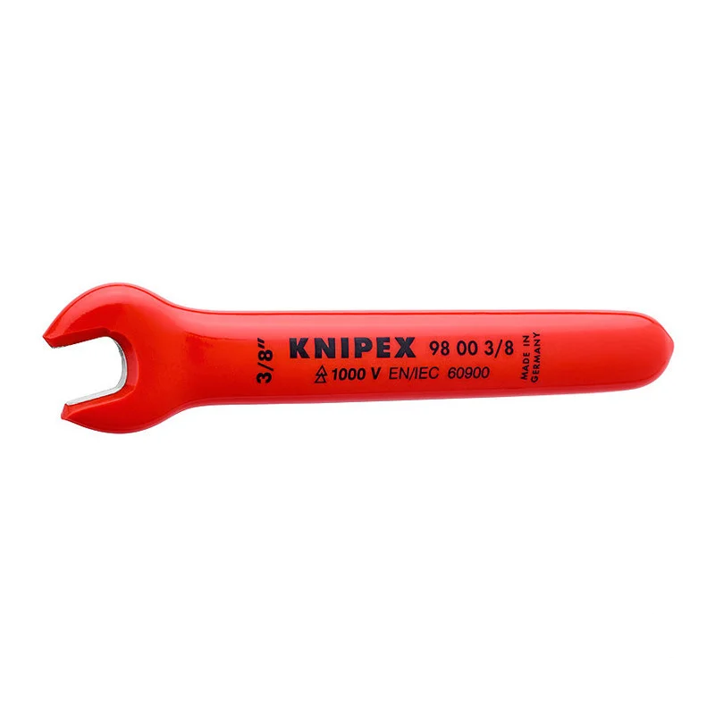 Ключ гайковий ріжковий 3/8" 1000V — Knipex 98 00 3/8"