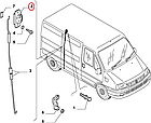 Замок двері верхній боковий, задній Fiat Ducato 244, Peugeot Boxer, Citroen Jumper (02-06), 1335777080, 8726N8, фото 6