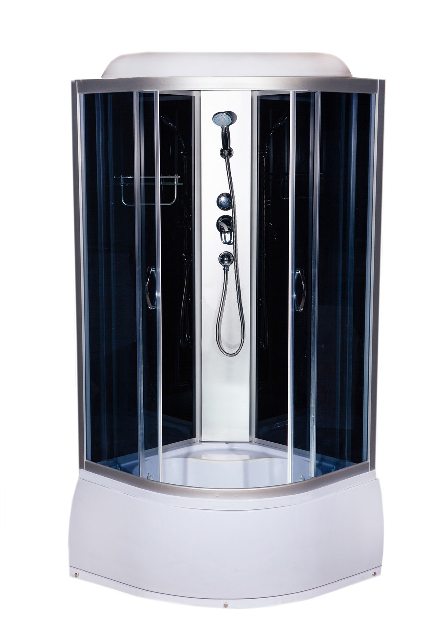 Душовий бокс Vivia Eco 85 BF RC 80х80x215 глибокий піддон, фото 1