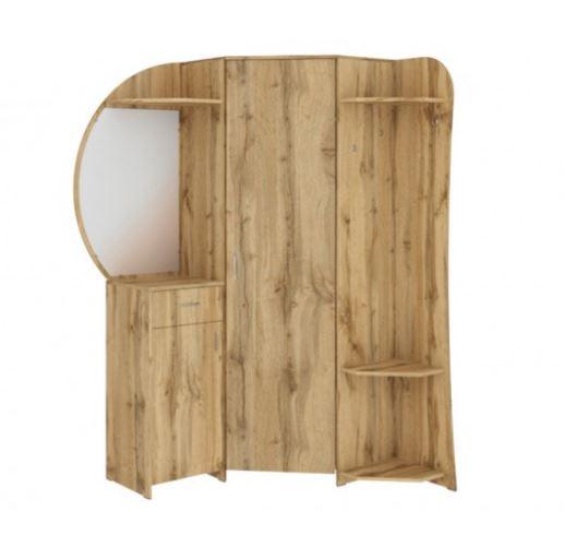 Прихожая угловая Алегро ДСП Дуб тахо