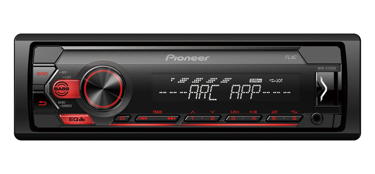 Авторесивер Pioneer MVH-S120UBW