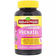 Пренатальные витамины для женщин + ДГК, 90 капсул Nature Made