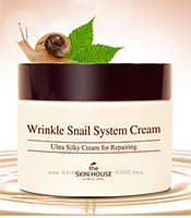 Улиточный крем THE SKIN HOUSE Wrinkle Snail System Cream 50ml