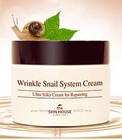 Равликовий крем THE SKIN HOUSE Wrinkle Snail System Cream 50ml