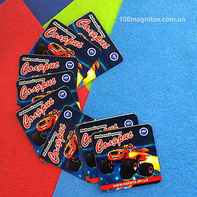 Виниловые магнитики. Размер 55х55 мм 2