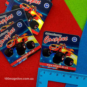 Виниловые магнитики. Размер 55х55 мм 5