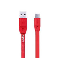 Кабель micro USB 2 м Full Speed червоний Remax RC-001m 3707296