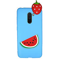 Чехол Cartoon 3D Case для Xiaomi Pocophone F1 Арбуз