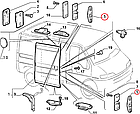 Направляюча втулка зсувних дверей Fiat Ducato 230, Peugeot Boxer, Citroen Jumper (94-02), 1358687080, 914731, фото 6