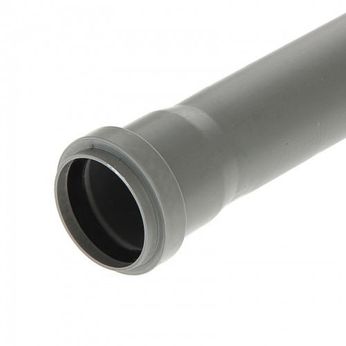 Труба для внутрішньої каналізації, d 50x250 мм, InstalPlast (Польща), поліпропіленова, фото 1