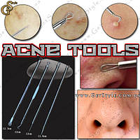 Инструменты от прыщей и черных точек Acne Tools 4 шт