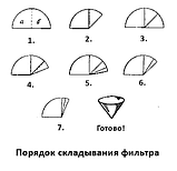Фільтри обеззолені 90 мм (біла стрічка), фото 6