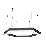 Підвісний Алюмінієвий LED світильник Сота 120W 1000x800x60м, фото 3