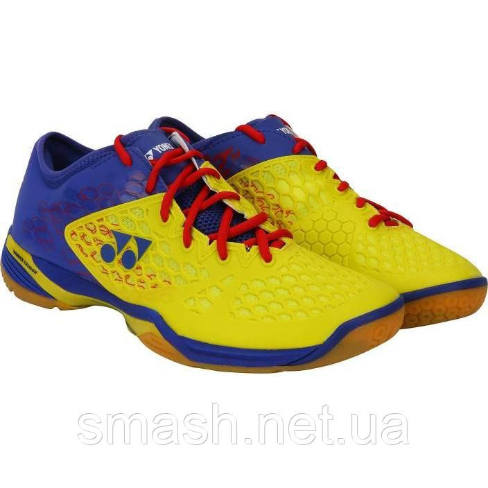 КРОССОВКИ ДЛЯ БАДМИНТОНА YONEX SHB-03Z M YELLOW/BLUE - фото 3 - id-p1095778251