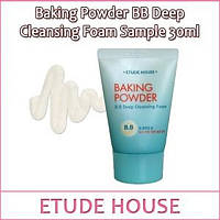 Піна для зняття ВВ крему Etude House Baking Powder BB Deep Cleansing Foam