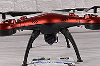 Квадрокоптер 1milion WIFI (переворот на 360 г, Час польоту: до 10 хвилин) Червоний, фото 4