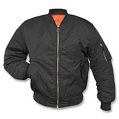 Куртка МА-1 чорна US FLIEGERJACKE 'MA1® BASIC'