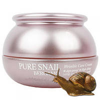 Улиточный крем Bergamo Pure Snail Wrinkle Care Cream 50мл