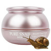 Равликовий крем Bergamo Pure Snail Wrinkle Care Cream 50 мл