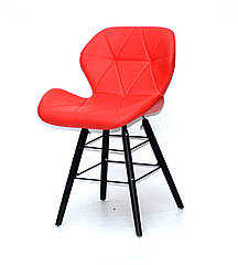 Стілець INVAR Q - BK ЕК ЧЕРВОНИЙ 05