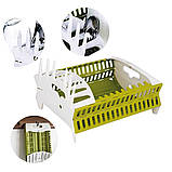 Органайзер (сушарка) для посуду Compact Dish Rack, фото 5