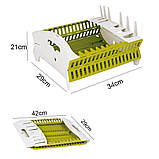 Органайзер (сушарка) для посуду Compact Dish Rack, фото 6