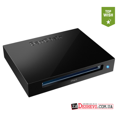 Картрідер Sandisk Extreme PRO CFast 2.0 card reader, Black USB 3.0 (SDDR-299-G46)