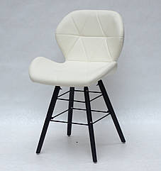 Стілець INVAR Q - BK ЕК БІЛИЙ