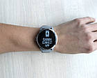 Смарт-годинник Vivoactive 4S  Silver Stainless Steel Bezel with Powder Gray Case and Silicone Band з сірим рем, фото 9