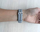 Смарт-годинник Vivoactive 4S  Silver Stainless Steel Bezel with Powder Gray Case and Silicone Band з сірим рем, фото 11