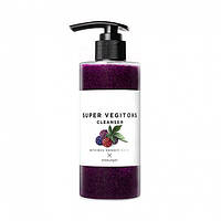Wonder Bath Детокс-пінка для вмивання Super Vegitoks Cleaner Purple