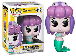 Фігурка Funko Pop Фанко Поп Чашеголовий Кала Марія Cuphead Cala Maria 10 см Game C CM 412