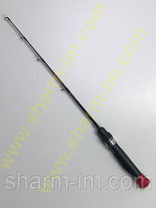 Безкивкова зимова вудка під балансир River Tramp Lg 1903FF-2/50 см Carbon Жорсткий кінчик, фото 1