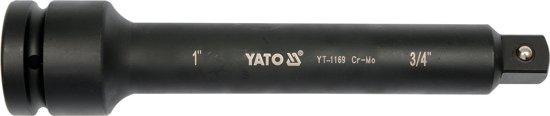 Подовжувач з перехідником 1"-3/4" 250 мм YATO YT-1169 (Польща), фото 1