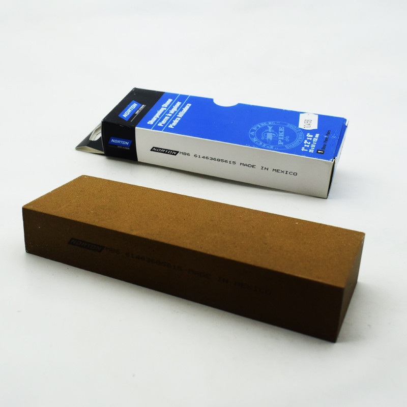 Точильний камінь Norton India Bench Stone 6х2х1 дюймів Medium коричневий арт.10498