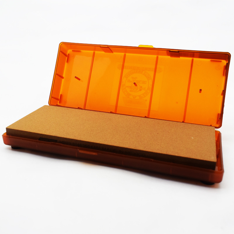 Точильний камінь Norton India Bench Stone 8х3х1/2 дюймів Medium жовтий арт.10494