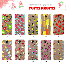 Ультратонкий прозорий чохол з малюнком для LG K8 2017 X240 (80 дизайнів)