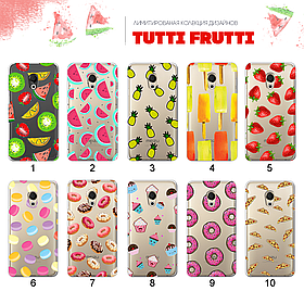 Ультратонкий прозорий чохол із малюнком для Meizu 15 Lite (80 дизайнів)