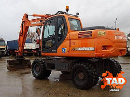 Колісний екскаватор DOOSAN DX160W (2008 г), фото 2