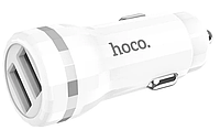 АЗП Micro USB 5V/2.4A 2USB Z27 white Hoco Гарантия 3 мес