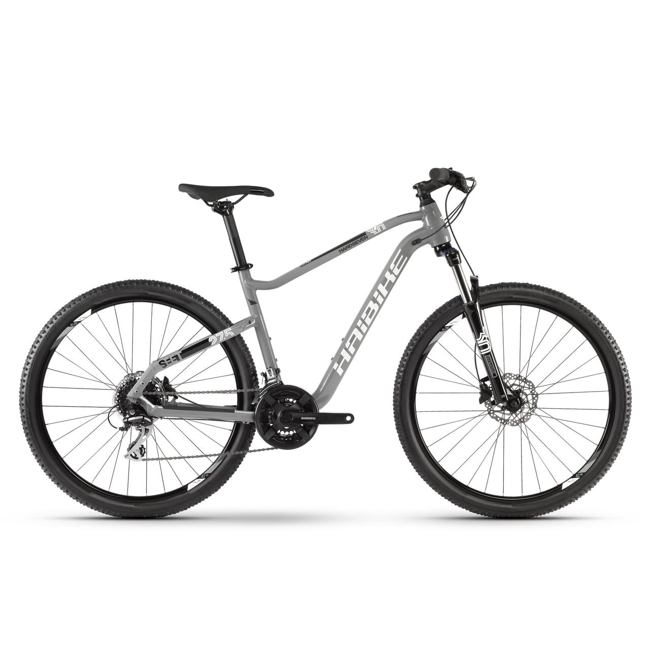 Велосипед Haibike SEET HardSeven 3.0 Acera 27,5", рама M, сірий/білий 2020