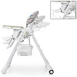 Стільчик трансформер для годування Bambi M 3890 FUSION Coral, фото 4