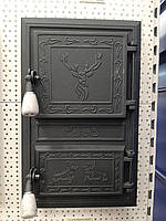 Дверцята пічні "Олень". Дверцята для кухні, барбекю