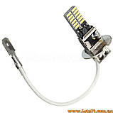 Автолампи H3 24 LED світлодіодні лампочки для авто краще за галогенові та ксенонові, фото 3