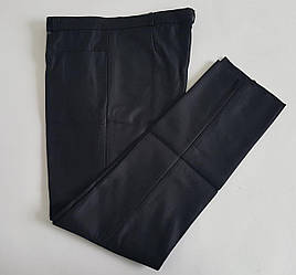 Чоловічі класичні брюки утеплені чорного кольору  (з 44 по 58)