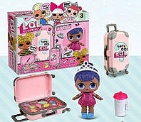 Кукла L.O.L. с чемоданом и косметикой BB 39-2