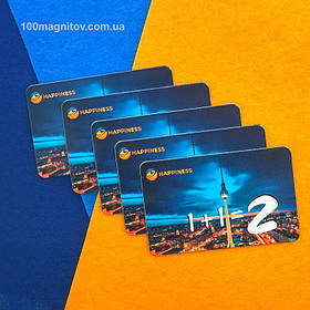 Виниловые магниты на холодильник. Размер 70х45 мм 2